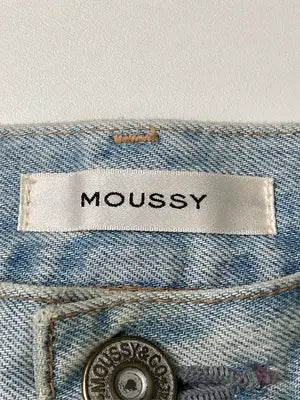 MOUSSY/マウジー/デニムパンツ/パンツ/スカイブルー/25