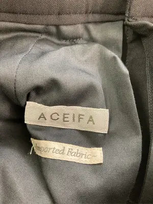 ACEIFA/スラックス/パンツ/ブラック/44