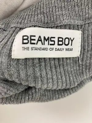 BEAMS BOY/ビームスボーイ/ニット/セーター/トップス/グレー