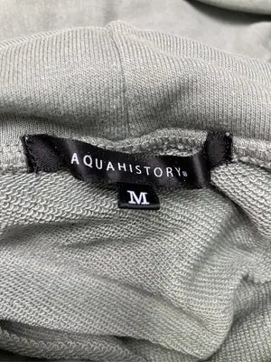 AQUAHISTORY/パーカー/トップス/ライトグリーン/M