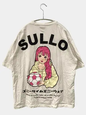 SULLO/Tシャツ/カットソー/トップス/ホワイト/S