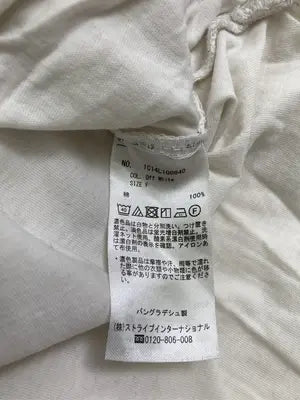 earth music&ecology/アースミュージックアンドエコロジー/Tシャツ/カットソー/トップス/アイボリー/F
