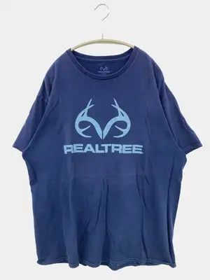 REALTREE/リアルツリー/Tシャツ/カットソー/トップス/ネイビー/XL