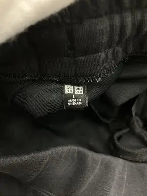 UNIQLO/ユニクロ/スウェットパンツ/パンツ/ブラック/L