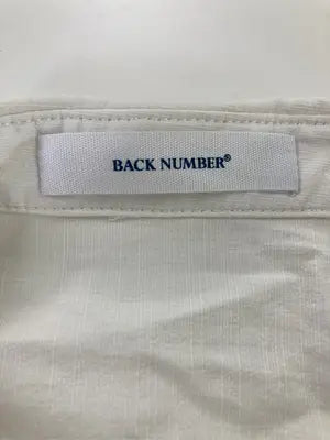BACK NUMBER/バックナンバー/シャツ/ブラウス/トップス/ホワイト/F