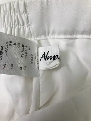 AlmaDesign/スラックス/パンツ/ホワイト/M