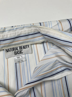 NATURAL BEAUTY BASIC/ナチュラルビューティーベーシック/シャツ/ブラウス/トップス/ホワイト/L