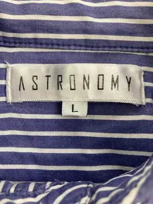 ASTRONOMY/アストロノミー/シャツ/ブラウス/トップス/ブルー/L