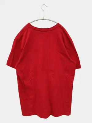 TOMMY HILFIGER/トミーヒルフィガー/Tシャツ/カットソー/トップス/レッド/L