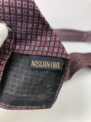 NISIJIN-ORI/ネクタイ/ファッション雑貨/レッド