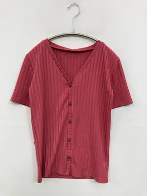 MOUSSY/マウジー/Tシャツ/カットソー/トップス/レッド/FREE