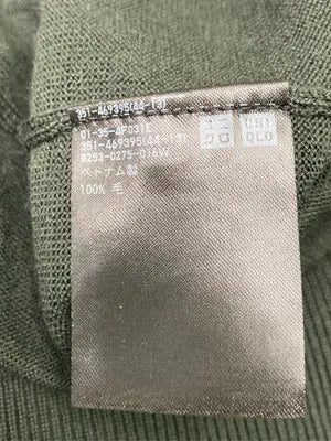 UNIQLO/ユニクロ/ニット/セーター/トップス/グリーン/M