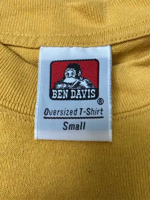 BEN DAVIS/ベンデイビス/スウェット/トップス/イエロー/Small