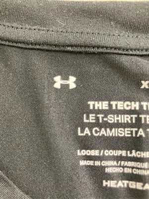 UNDER ARMOUR/アンダーアーマー/Tシャツ/カットソー/トップス/ブラック/XL