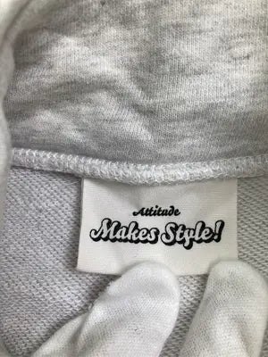 Attitude makes style!/アティチュードメイクススタイル/スウェット/トップス/グレー/F