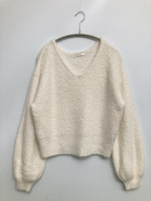 FUN/ファン/ニット/セーター/トップス/ホワイト/F