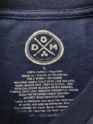 DOM/ドム/Tシャツ/カットソー/トップス/ネイビー/L