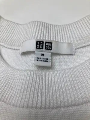 UNIQLO/ユニクロ/Tシャツ/カットソー/トップス/ホワイト/M