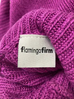 flamingofirm/ニット/セーター/トップス/パープル/F
