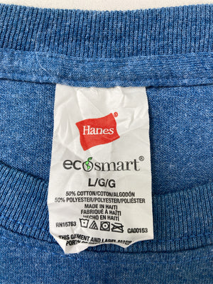 Hanes/ヘインズ/Tシャツ/カットソー/トップス/ブルー/L