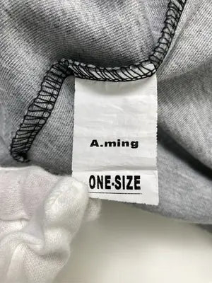 A.ming/Tシャツ/カットソー/トップス/グレー/ONE SIZE