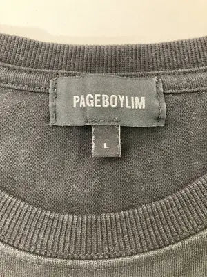 PAGEBOYLIM/ページボーイリム/Tシャツ/カットソー/トップス/ブラック/L