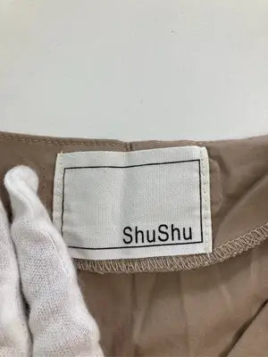shushu/シャツ/ブラウス/トップス/ベージュ/S