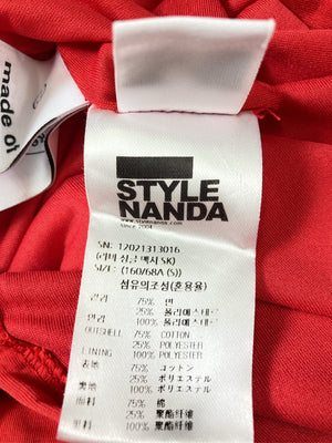 STYLE NANDA/スタイルナンダ/ロングスカート/スカート/レッド/S