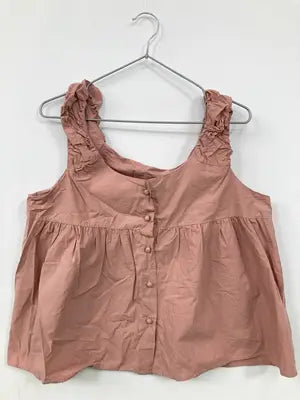 AS KNOW AS PINKY/アズノゥアズピンキー/ノースリーブ/トップス/ピンク/F