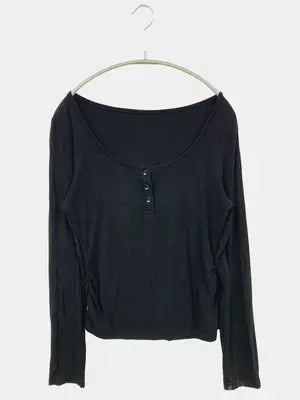 Tシャツ/カットソー/トップス/ブラック/M