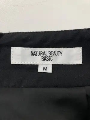NATURAL BEAUTY BASIC/ナチュラルビューティーベーシック/ショート/ミニスカート/スカート/ブラック/M