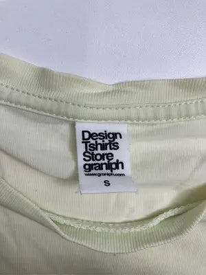 Design Tshirts Store graniph/デザインティーシャツストアーグラニフ/Tシャツ/カットソー/トップス/イエロー/S