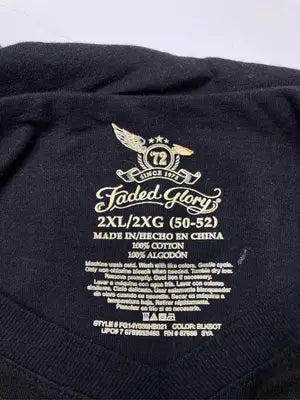 FADED GLORY/フェイデッドグローリー/Tシャツ/カットソー/トップス/ブラック/2XL