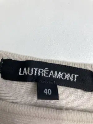 LAUTREAMONT/ロートレアモン/ニット/セーター/トップス/ベージュ/40
