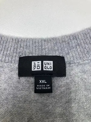 UNIQLO/ユニクロ/Tシャツ/カットソー/トップス/グレー/XXL