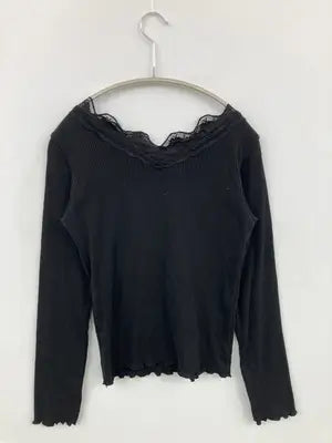 RETRO GIRL/レトロガール/Tシャツ/カットソー/トップス/ブラック/M