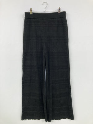 Nicole white/スラックス/パンツ/ブラック/FREE