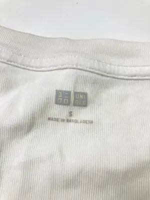 UNIQLO/ユニクロ/Tシャツ/カットソー/トップス/ホワイト/S