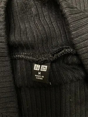 UNIQLO/ユニクロ/ニット/セーター/トップス/ブラック/M