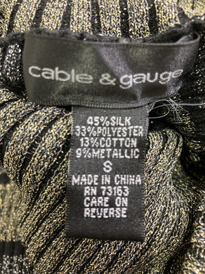 cable & gauge/ケーブルアンドゲージ/その他トップス/トップス/ブラック/S