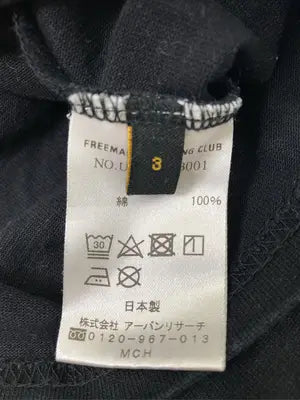F.S.C/Tシャツ/カットソー/トップス/ブラック/3