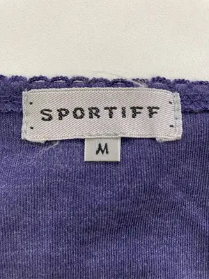 sportiff/Tシャツ/カットソー/トップス/ネイビー/M