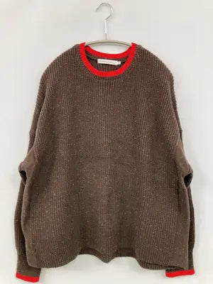 AMERICAN HOLIC/アメリカンホリック/ニット/セーター/トップス/ブラウン/M