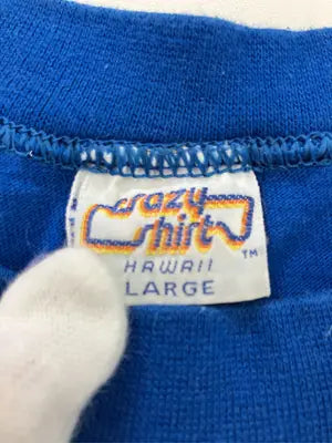 crazy shirts/クレイジーシャツ/Tシャツ/カットソー/トップス/ブルー/L