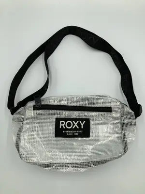 ROXY/ロキシー/ボディバッグ/ウエストポーチ/バッグ/シルバー