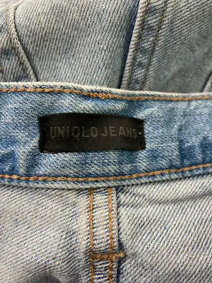 UNIQLO JEANS/ユニクロジーンズ/デニムパンツ/パンツ/ブルー/22(56cm)