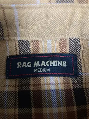 RAG MACHINE/ラグマシーン/シャツ/ブラウス/トップス/イエロー/MEDIUM