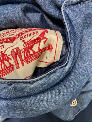LEVI STRAUSS & CO./リーバイストラウスアンドカンパニー/ダウンベスト/ジャケット/アウター/スカイブルー/L