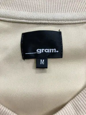 gram./スウェット/トップス/ベージュ/M