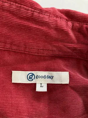 Good day/グッドデイ/シャツ/ブラウス/トップス/レッド/L